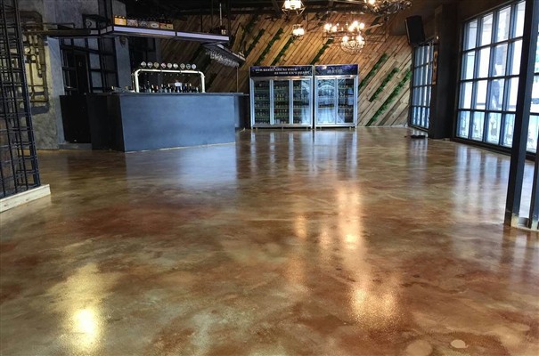 藝術復古地坪能否用在辦公室等場所